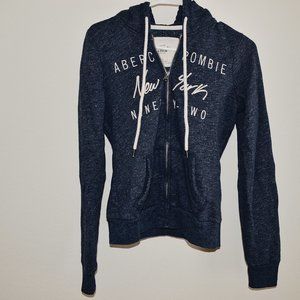 Abercrombie & Fitch - Zipper Logo Hoodie